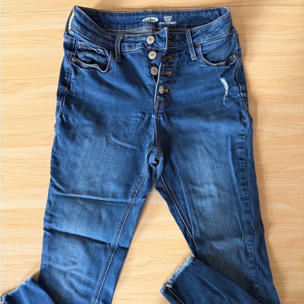 Old Navy High Rise Blue Women's Jeans
